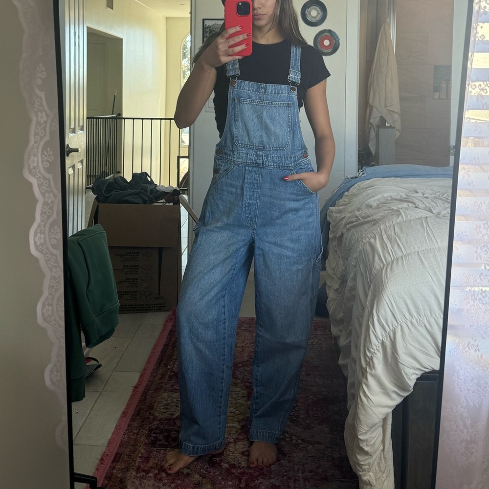 Madewell Wide-leg Overalls